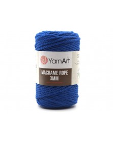 Macrame Rope 3 mm kolor szafir 722