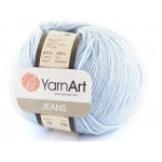 Włoczka Jeans Yarn Art kolor błękitny 75