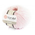Włoczka Jeans Yarn Art kolor jasny róż 74